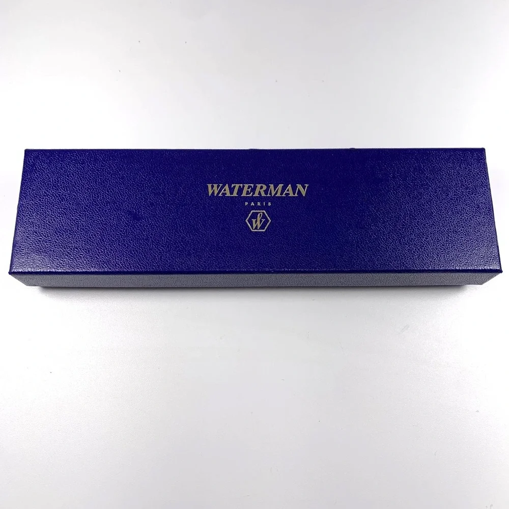 Waterman Phileas Red Marble Fountain Pen & Rollerball Set in Box - Ink & Manual‎